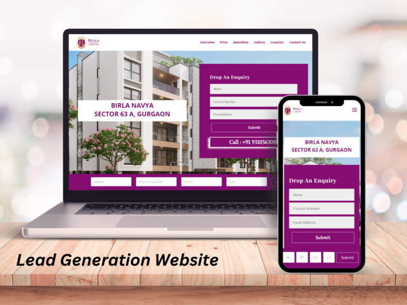 Lead Generation Website