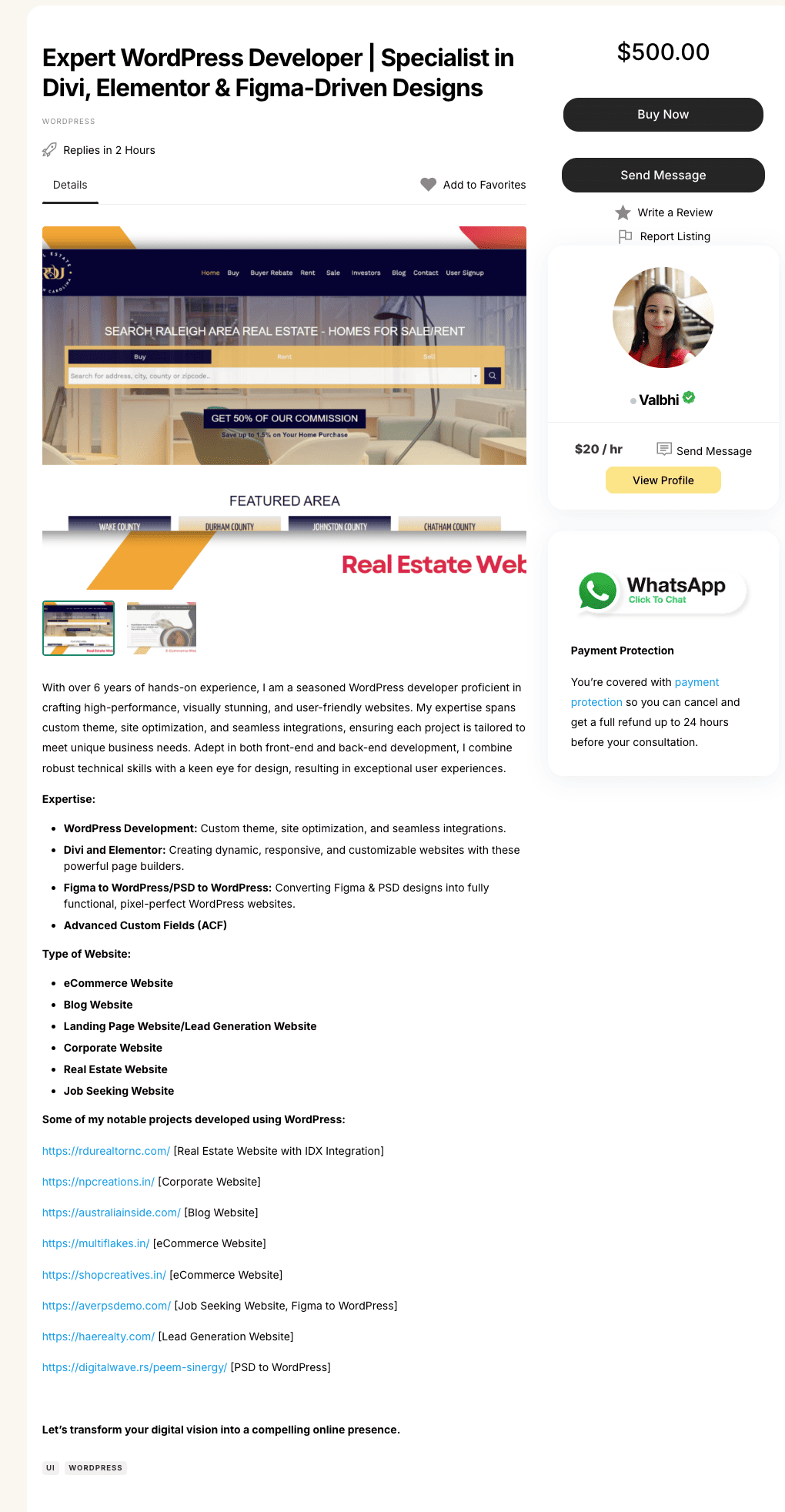 Direct listing on consultium